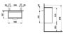 Laufen Base fényes fehér alsószekrény 46x51,5x26,7 cm balos ajtóval H4021011102611
