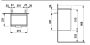 Laufen Base sötét szil alsószekrény 41,5x51,5x32,1 cm balos ajtóval H4021111102631