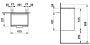 Laufen Base sötét szil alsószekrény 41,5x51,5x32,1 cm jobbos ajtóval H4021121102631