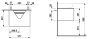 Laufen Sonar titán alsószekrény 57,7x45,7x34,1 cm egy fiókkal, kerámia pulttal H4054310341421