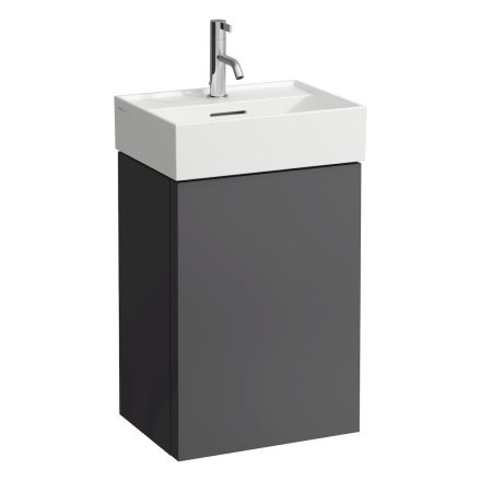 Laufen Kartell by Laufen antracit alsószekrény, balos 43,5x33x60 cm H4075030336421