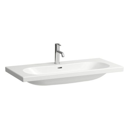 Laufen Lua kerámia mosdó 100x46cm 1 csaplyukkal, fehér H8100890001041