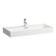 Laufen Kartell by Laufen kerámia mosdó 100x46 cm csaplyukkal és túlfolyóval, fehér, LCC bevonattal H8103374001041