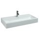 Laufen Living City kerámia mosdó 100x46 cm egy csaplyukkal és túlfolyóval, fehér H8184370001041