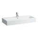 Laufen Living City kerámia mosdó 100x46 cm csaplyuk nélkül, túlfolyóval, fehér H8184370001091