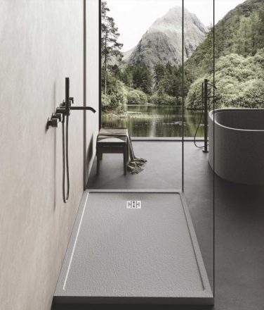 Marmy Dolomite Pro 80x140 zuhanytálca Valentino Grey 808223801453 +ajándék szifon