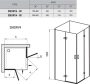 Ravak SmartLine SMSRV4-90 (króm-transparent) 1SV77A00Z1