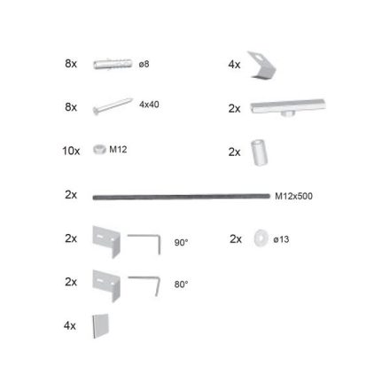 Ravak Panelkit B28100000N