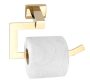 Tutumi Erlo 04 falra szerelhető WC papír tartó, arany REA-80011