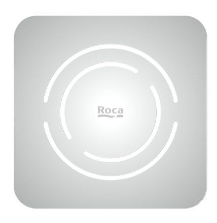 Roca Terra-N Twist Rozsdamentes acél krómozott rács A276513C10