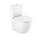 Roca Meridian Compact WC csésze, mélyöblítésű, Rimless, fehér A34224L000