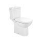 Roca Debba Square monoblokkos WC csésze 65,5x35 vario kifolyással, fehér A34299L000