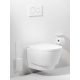 Roca Tura fali Rimless WC csésze 36x50 cm, fehér A346697000