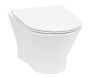 Roca Nexo perem nélküli fali WC csésze 36x53 cm, Soft Close vékony ülőkével, fehér A34H64L000