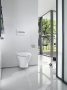 Roca Nexo perem nélküli fali WC csésze 36x53 cm, Soft Close vékony ülőkével, fehér A34H64L000