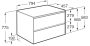 Roca Ona 2 fiókos mosdószekrény 79,4x45,7x58,3 cm, jobbos /  sötét szil A851727511