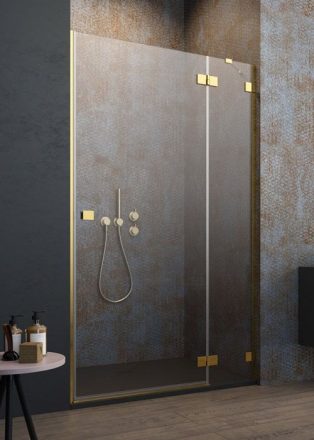 Radaway Essenza Pro Gold DWJ 100 cm zuhanyajtó, jobbos 100991000901R