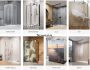 Radaway Essenza Pro Walk-in zuhanyfal 120x200 cm, átlátszó üveg, fehér profilszín 101031200401