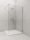 Radaway Euphoria Walk-in V zuhanyfal 80x200 cm, átlátszó üveg, króm profilszín 3831100101