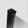 Radaway Modo New Black II Frame Walk-in zuhanyfal 65 cm, átlátszó üveg, fekete profilszín 3890655456