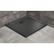 Radaway Doros Stone C akril zuhanytálca 80x80 cm ajándék szifonnal, fekete SDRC8080-01-54S