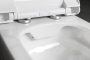 Sapho Bello Rimless fali WC szett tartállyal, nyomógombbal és soft close ülőkével, fehér 100214-SET5