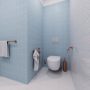 Bemeta Amber fali tartalék WC papírtartó 55x165x65 mm, matt borostyán 155112032