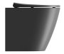 Sapho Gsi Modo Swirlflush álló WC csésze 37x52 cm, DualGlaze bevonat, matt fekete 981026