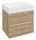 Sapho Odetta két fiókos mosdótartó szekrény 57x43,5 cm, alabama tölgy DT060-2222