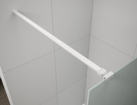 Polysan ESCA Walk-in zuhanyfalhoz merőleges merevítő 1200 mm, matt fehér ES7034