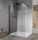 Sapho Gelco Vario Walk-In fix zuhanyfal 120x200 cm átlátszó üveg, merevítő nélkül, matt fekete GX1212GX1014