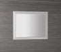 Sapho Ambiente tükör fa kerettel 72x92 cm, antik fehér NL705