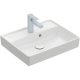 Villeroy & Boch Collaro Kézmosó 50x40 cm, csiszolt alsó felület, CeramicPlus bevonat, fehér 43345GR1