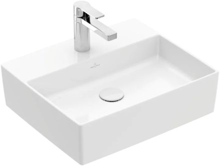 Villeroy & Boch Memento 2.0 Mosdó túlfolyó nélkül 50x42 cm, fehér alpin 4A075101