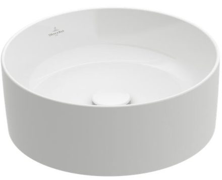 Villeroy & Boch Collaro Pultra ültethető mosdótál 40 cm, CeramicaPlus felület, stone white 4A1840RW