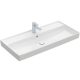 Villeroy & Boch Collaro Beépíthető mosdó 100x47 cm, csiszolt alsó felület, CeramicPlus bevonat, stone white 4A331GRW