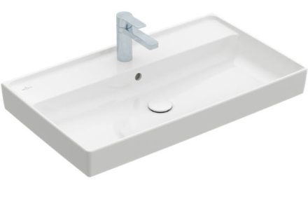 Villeroy & Boch Collaro Beépíthető mosdó 80x47 cm, alpin fehér 4A338001