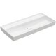 Villeroy & Boch Collaro Beépíthető mosdó 100x47 cm, CeramicPlus felülettel, csaplyuk és túlfolyó nélkül, stone white 4A33A3RW