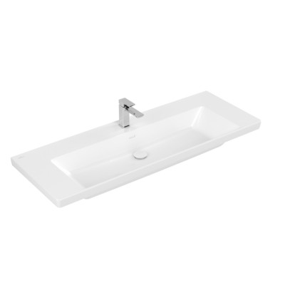 Villeroy & Boch Subway 3.0 beépíthető mosdó 130x47cm, CeramicPlus felülettel 4A70D2R1