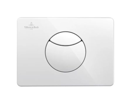 Villeroy & Boch ViConnect dual flush nyomólap, fényes fehér 92248568