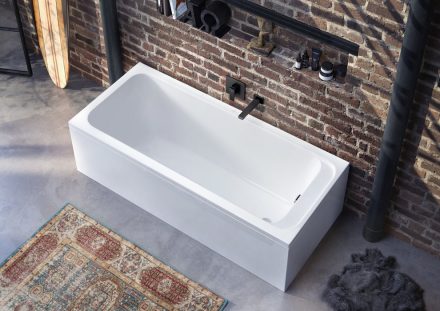 Villeroy & Boch Architectura beépíthető akril fürdőkád 1700x700 mm, alpesi fehér UBA177ARA2V01