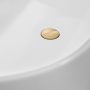 Villeroy & Boch Finion szabadonálló fürdőkád 170x70 Gold Design gyűrűvel, Emotion funkcióval, kőfehér UBQ177FIN7A300V1RW​