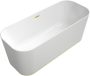 Villeroy & Boch Finion Colour on Demand Quaryl fürdőkád 170x70 Emotion funkcióval Gold, kőfehér UBQ177FIN7A3BCV1RW