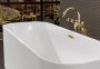 Villeroy & Boch Finion Colour on Demand fürdőkád 170x70 kádtöltővel, Emotion funkcióval Gold, fehér UBQ177FIN7N3BCV101