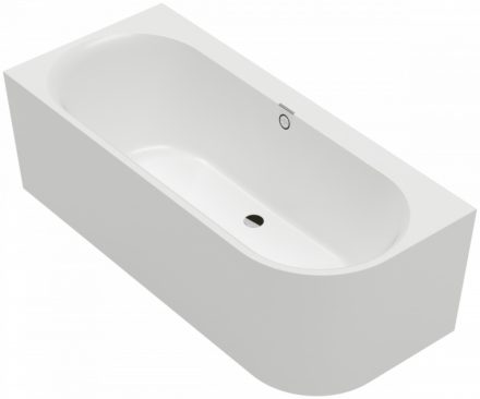 Villeroy & Boch Oberon 2.1 Quaryl fürdőkád 180x80, balos / kőfehér UBQ180OBN9CL00VDRW