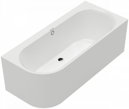 Villeroy & Boch Oberon 2.1 Quaryl fürdőkád 180x80, jobbos / kőfehér UBQ180OBN9CR00VDRW