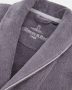 Villeroy & Boch Shadow Grey kapucnis férfi pamut köntös L 58/60, 125 cm hosszú, grafitszürke 2523-77-5860