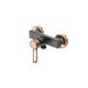 Wellis Umbra matt fekete/rose gold zuhanycsaptelep ACS0309