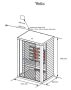 Wellis Solaris Hemlock 2 személyes energiatakarékos beltéri infraszauna és Bluetooth vevőegység WS00226